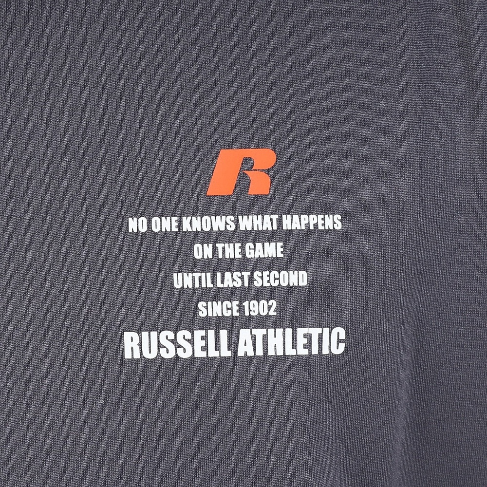 ラッセル（RUSSELL）（メンズ）バスケットボールウェア ONEPOINT 半袖Tシャツ RBB25S0010 C.GRY