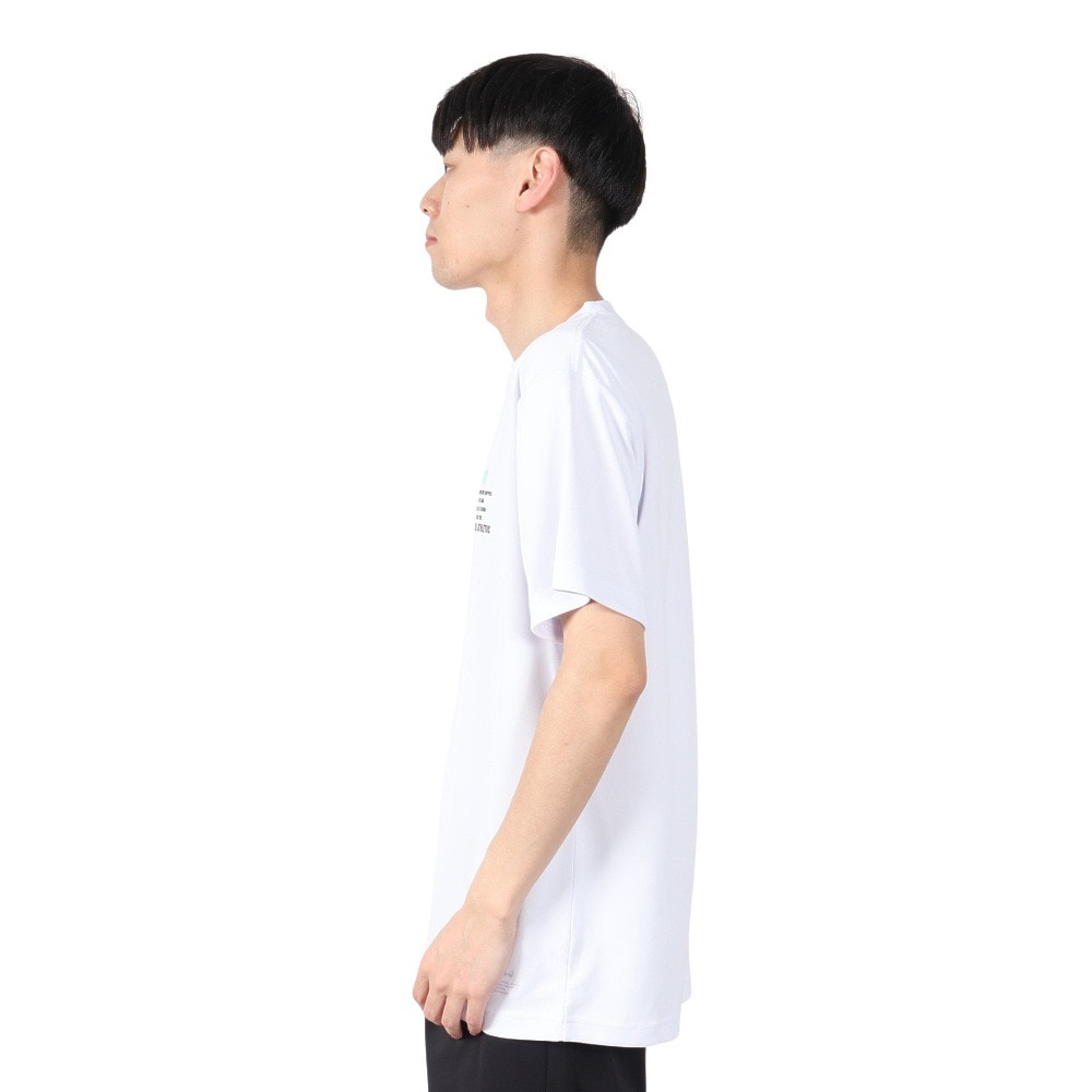 ラッセル（RUSSELL）（メンズ）バスケットボールウェア ONEPOINT 半袖Tシャツ RBB25S0010 WHT