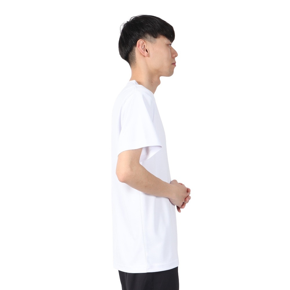ラッセル（RUSSELL）（メンズ）バスケットボールウェア ONEPOINT 半袖Tシャツ RBB25S0010 WHT