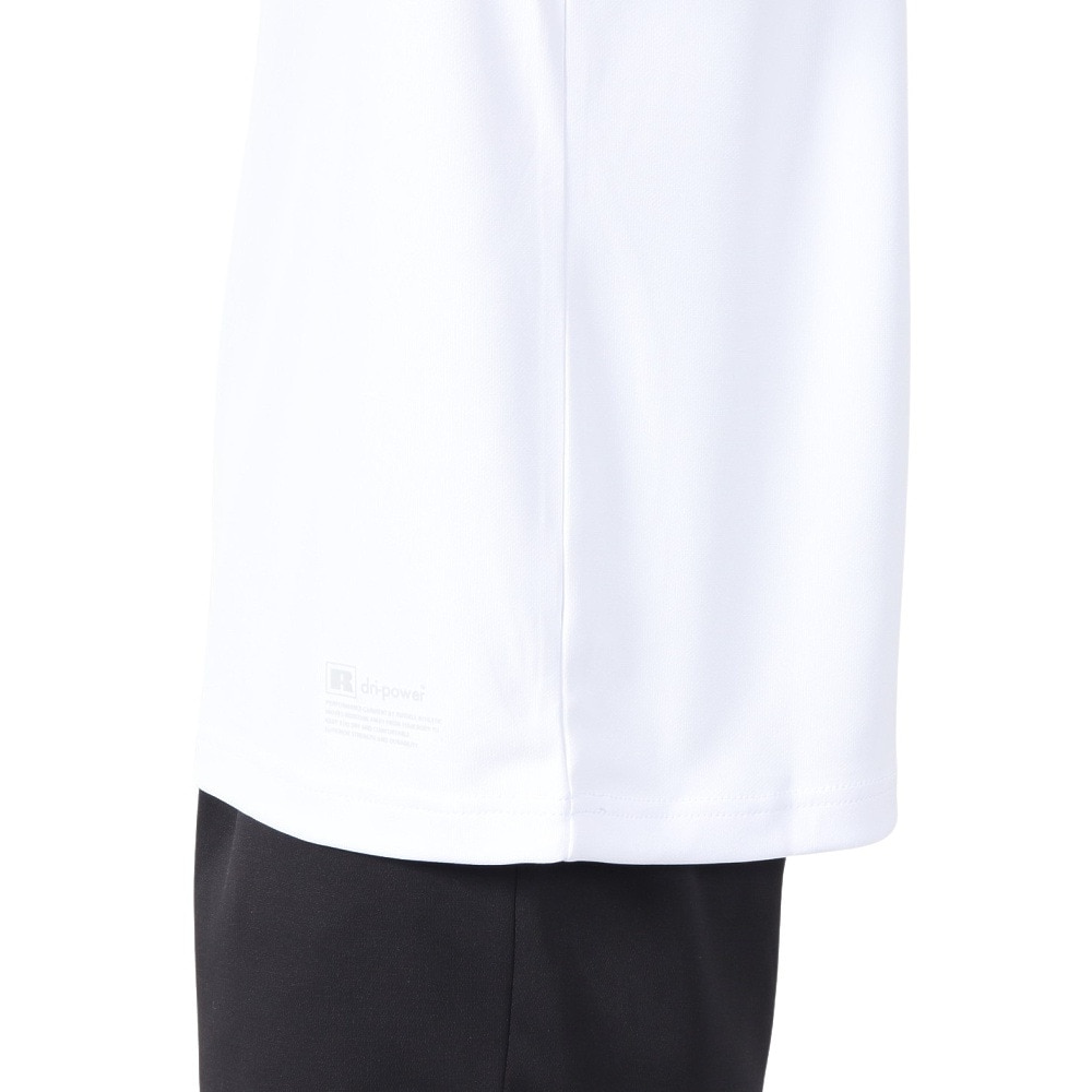 ラッセル（RUSSELL）（メンズ）バスケットボールウェア ONEPOINT 半袖Tシャツ RBB25S0010 WHT