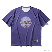 (メンズ、レディース)バスケットボールウェア Tシャツ ONE PIECEゴムゴムの実 ボールプリント SMT25101PPL