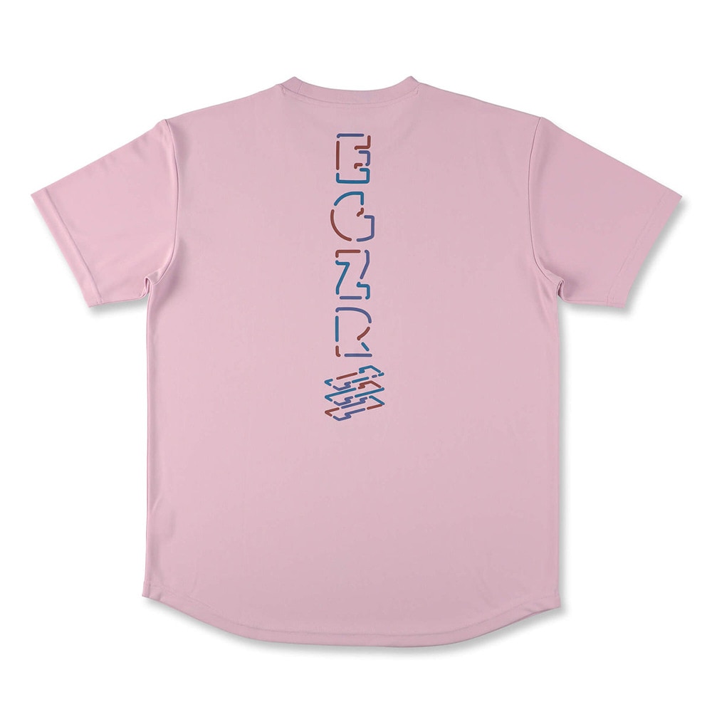 エゴザル（EGOZARU）（メンズ、レディース）バスケットボールウェア スイッチラインTシャツ EZSS25UST028PNK