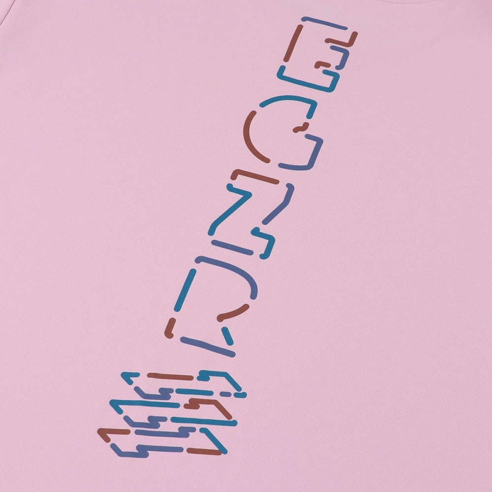 エゴザル（EGOZARU）（メンズ、レディース）バスケットボールウェア スイッチラインTシャツ EZSS25UST028PNK