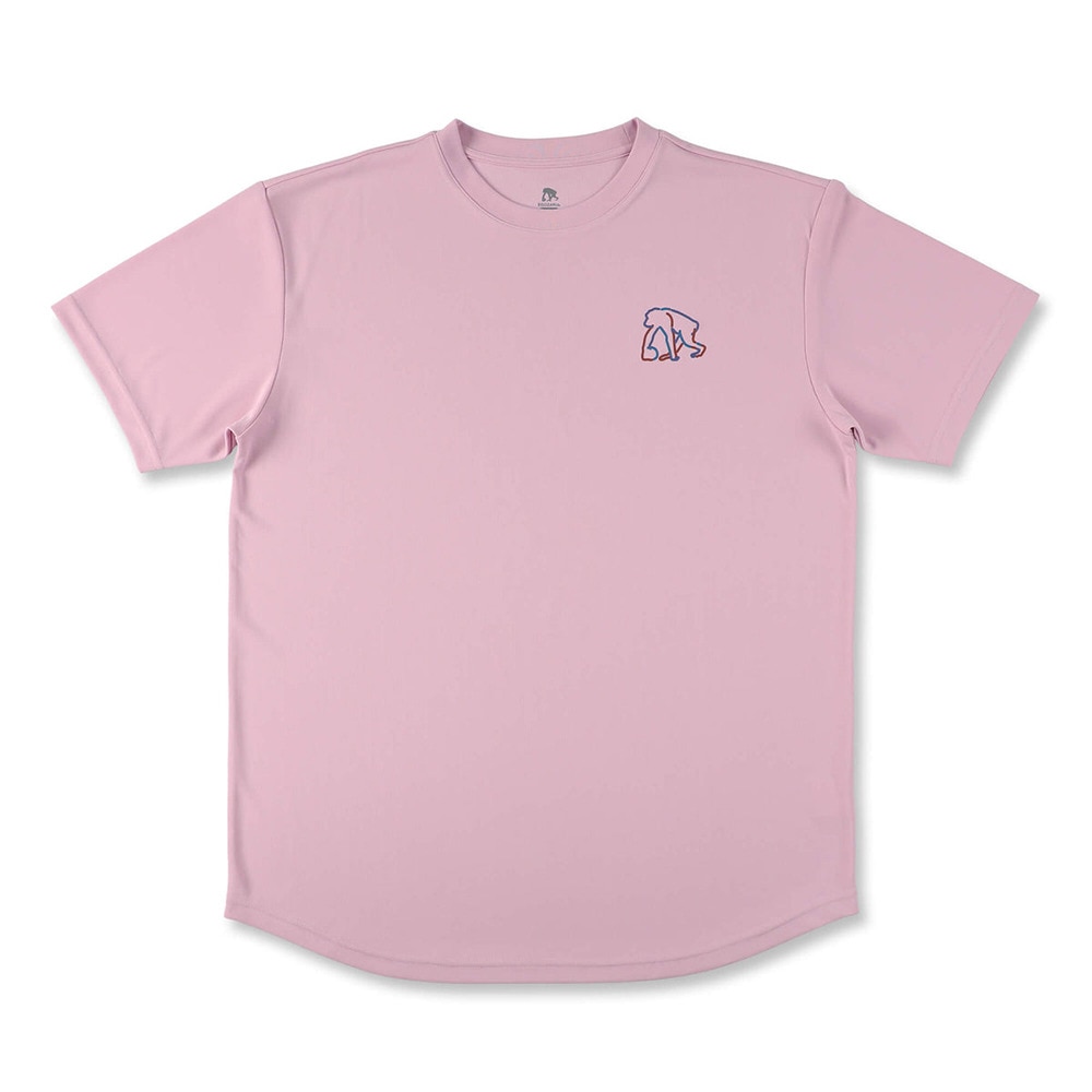 エゴザル（EGOZARU）（メンズ、レディース）バスケットボールウェア スイッチラインTシャツ EZSS25UST028PNK