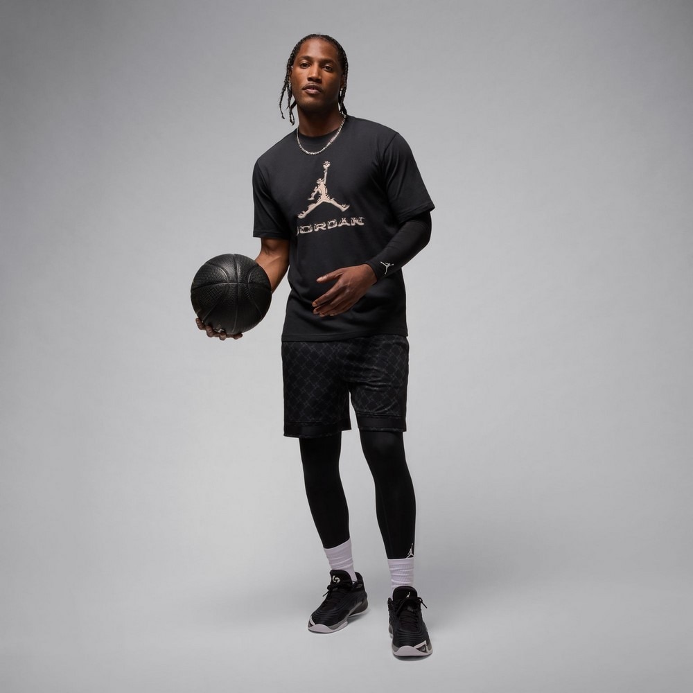 ジョーダン（JORDAN）（メンズ）バスケットボールウェア ドライフィット ジョーダン SPRT BRND 半袖 クルー Tシャツ HQ9091-010