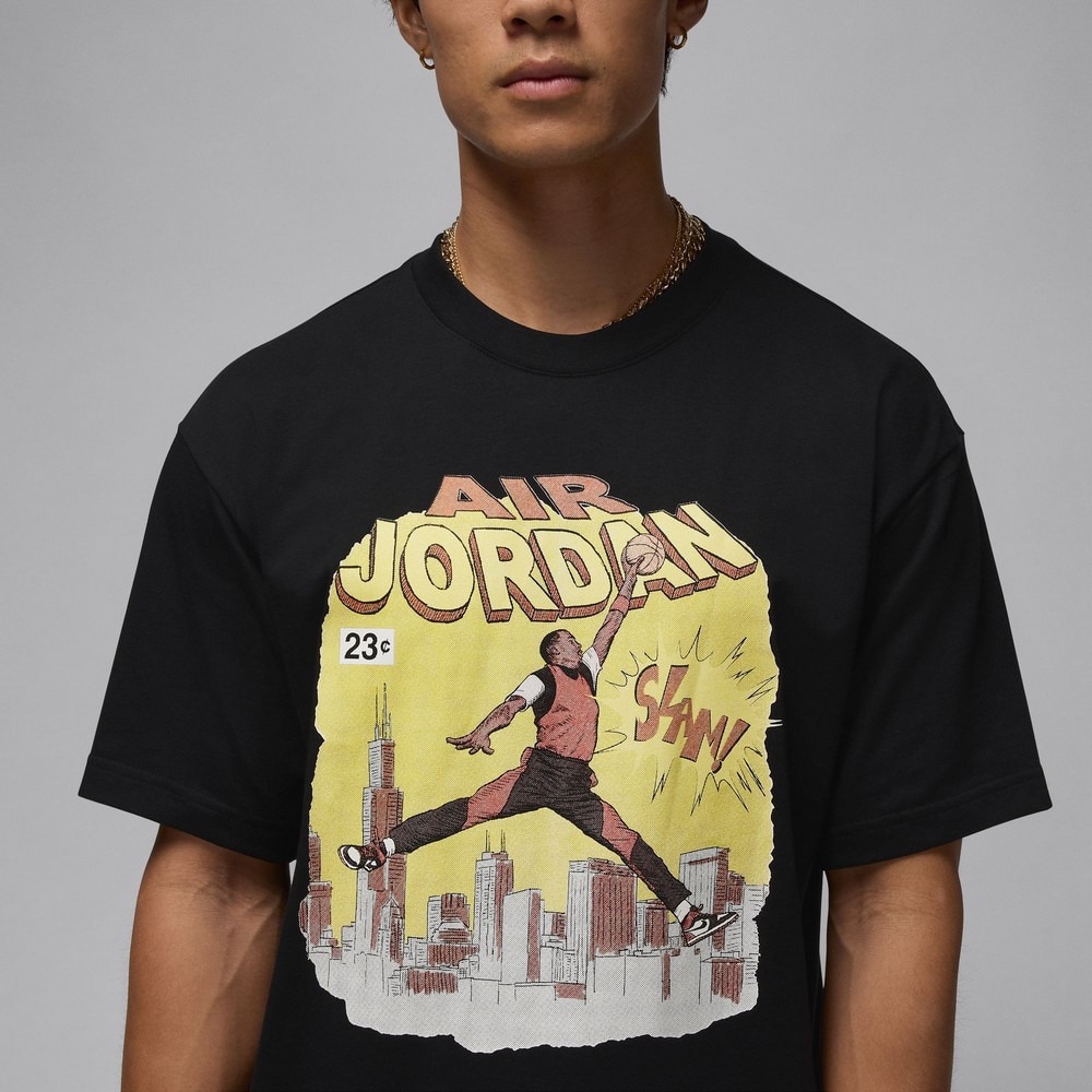 ジョーダン（JORDAN）（メンズ）バスケットボールウェア NC コミック 半袖 クルーネック Tシャツ IF0784-010