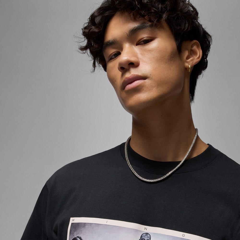 ジョーダン（JORDAN）（メンズ）バスケットボールウェア ジョーダン NC ウィングス フォト 半袖 クルー Tシャツ IF5617-010