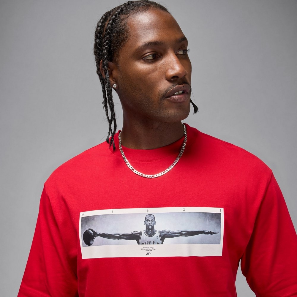 ジョーダン（JORDAN）（メンズ）バスケットボールウェア ジョーダン NC ウィングス フォト 半袖 クルー Tシャツ IF5617-687