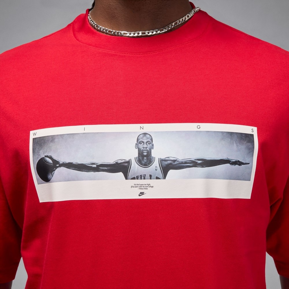 ジョーダン（JORDAN）（メンズ）バスケットボールウェア ジョーダン NC ウィングス フォト 半袖 クルー Tシャツ IF5617-687