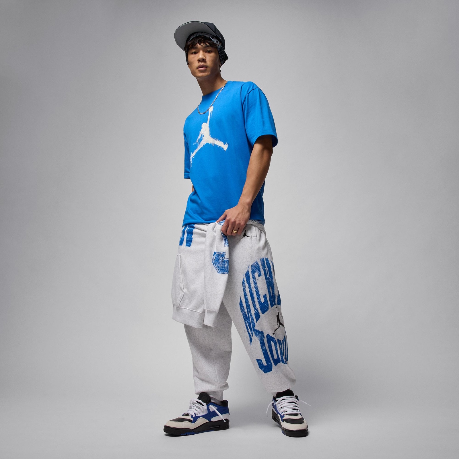 ジョーダン（JORDAN）（メンズ）バスケットボールウェア ブルックリン ジャンプマン 半袖Tシャツ HQ8925-459