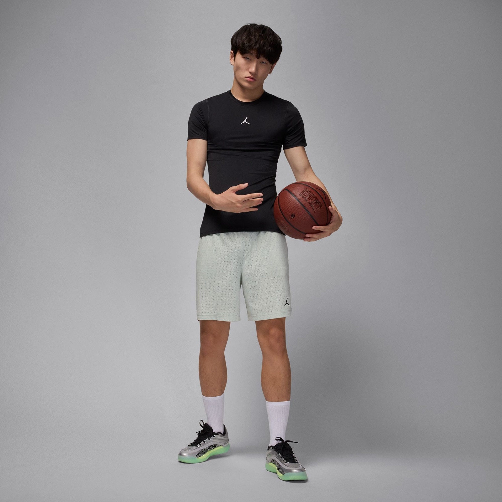 ジョーダン（JORDAN）（メンズ）バスケットボールウェア ドライフィット SPRT COMP 半袖Tシャツ HV4099-010