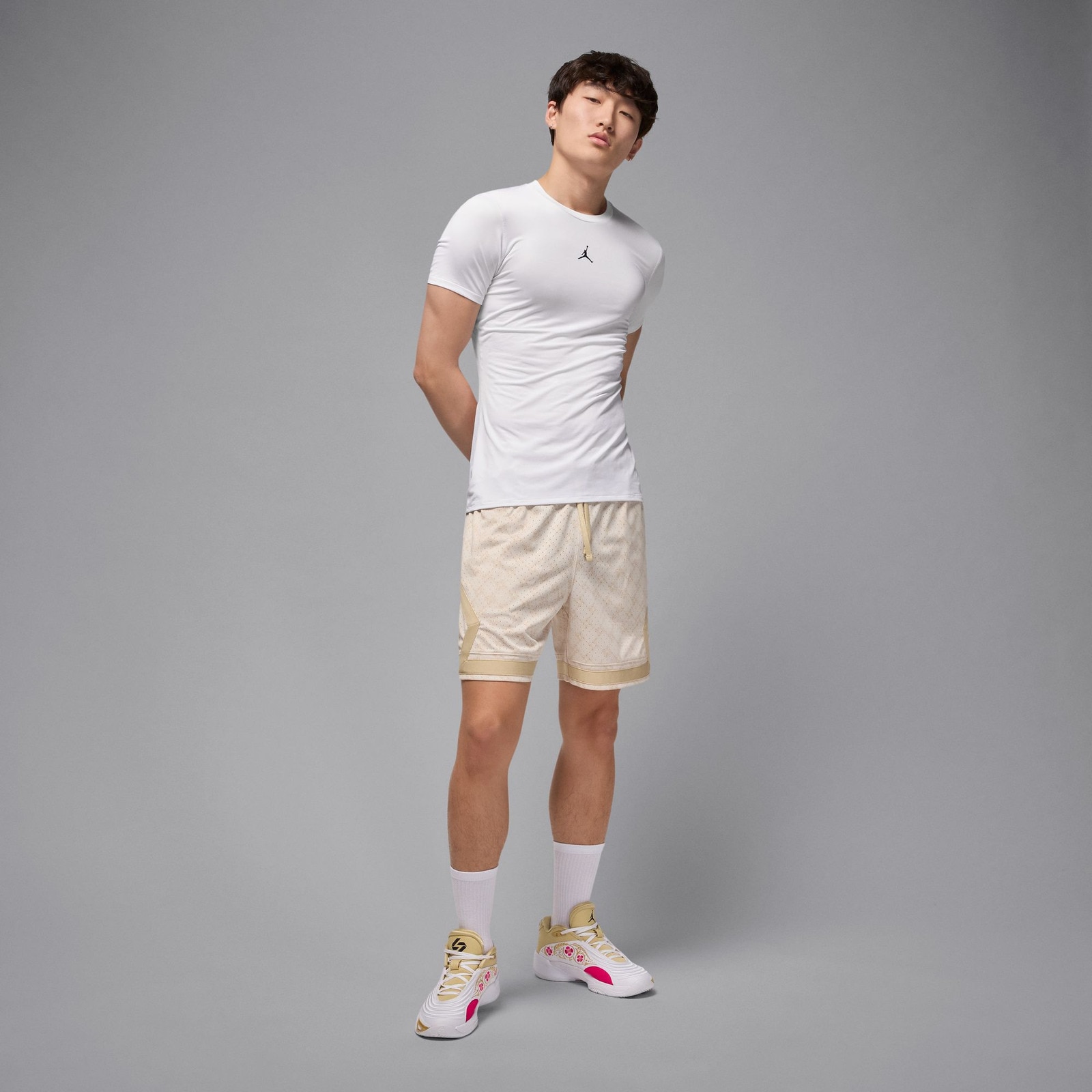 ジョーダン（JORDAN）（メンズ）バスケットボールウェア ドライフィット SPRT COMP 半袖Tシャツ HV4099-100