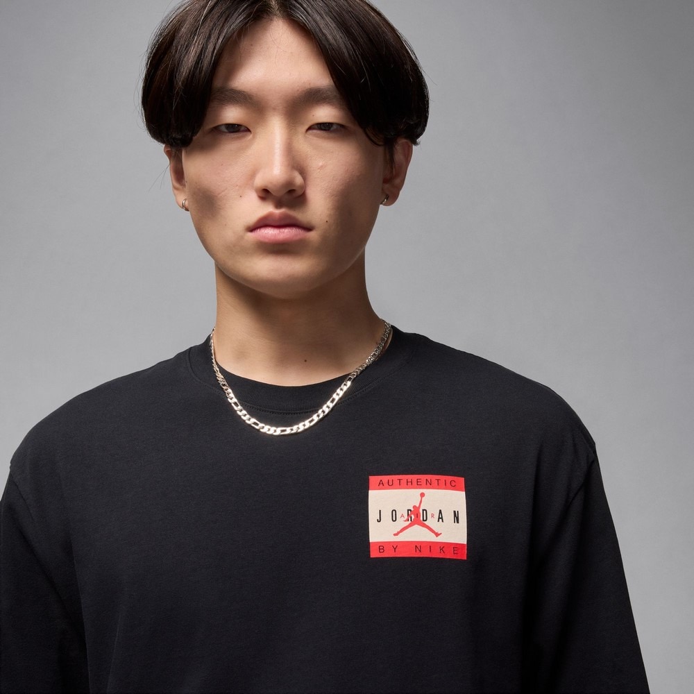 ジョーダン（JORDAN）（メンズ）バスケットボールウェア ジョーダン BRAND AUTH 半袖 クルー Tシャツ IF5619-010