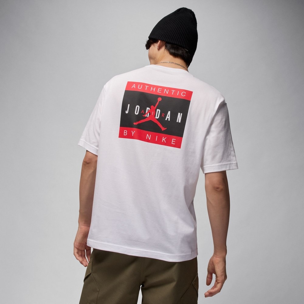 ジョーダン（JORDAN）（メンズ）バスケットボールウェア ジョーダン BRAND AUTH 半袖 クルー Tシャツ IF5619-100