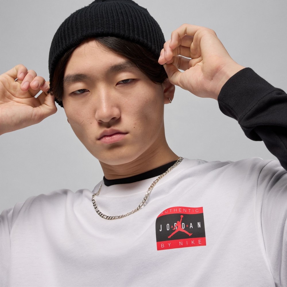 ジョーダン（JORDAN）（メンズ）バスケットボールウェア ジョーダン BRAND AUTH 半袖 クルー Tシャツ IF5619-100
