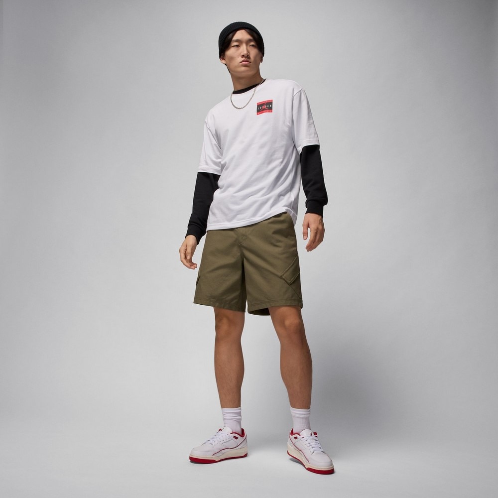 ジョーダン（JORDAN）（メンズ）バスケットボールウェア ジョーダン BRAND AUTH 半袖 クルー Tシャツ IF5619-100