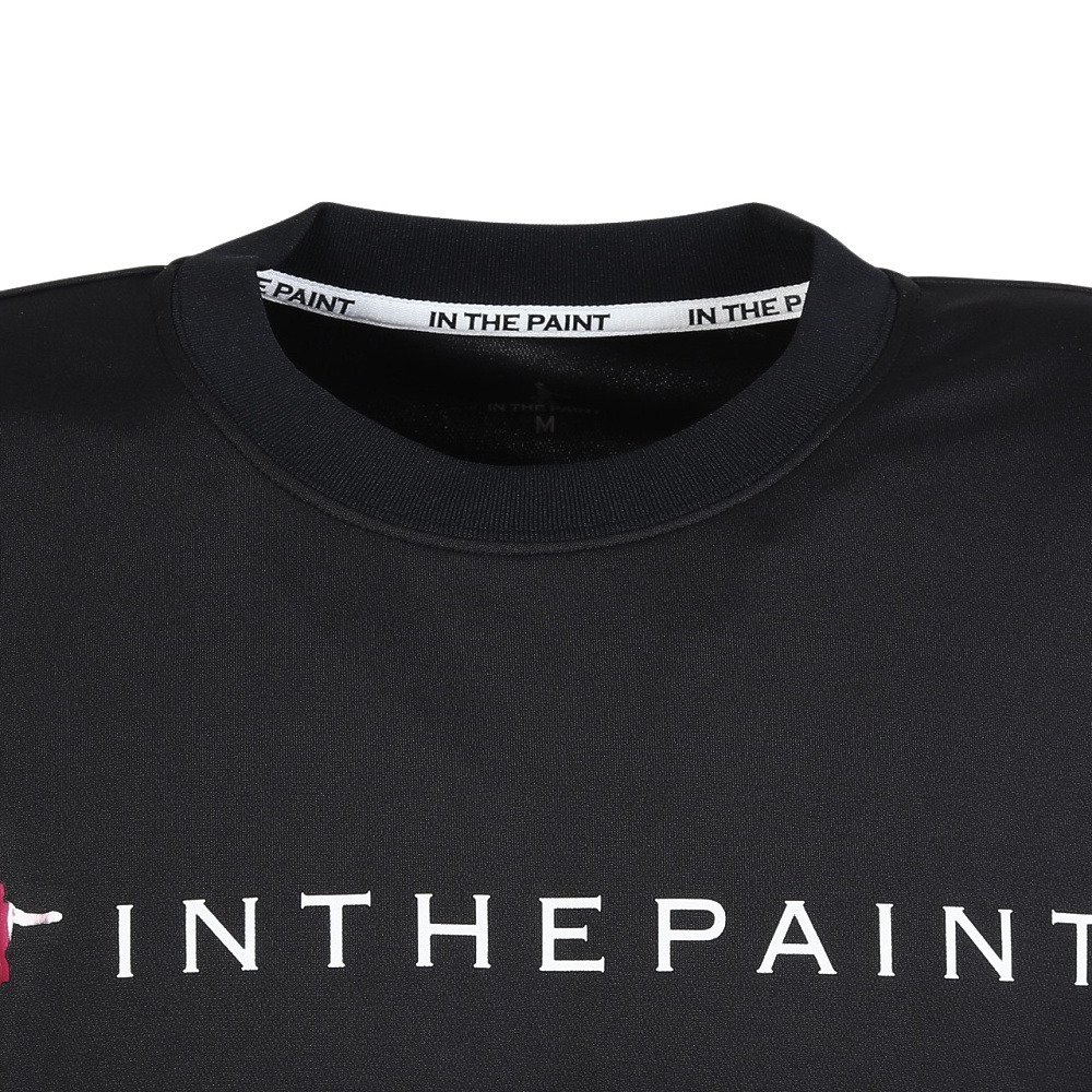 インザペイント（IN THE PAINT）（メンズ、レディース）バスケットボールウェア 半袖Tシャツ ITP25401BLK