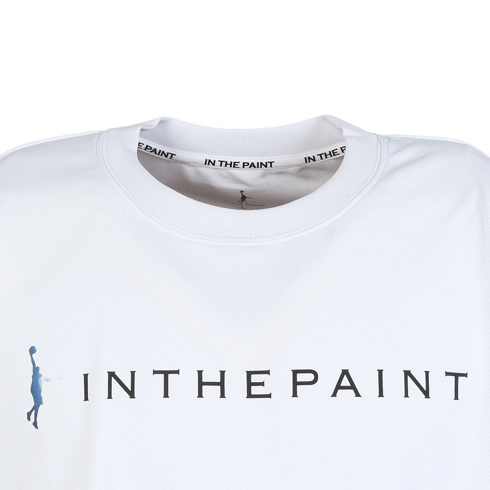 インザペイント（IN THE PAINT）（メンズ、レディース）バスケットボールウェア 半袖Tシャツ ITP25401WHT