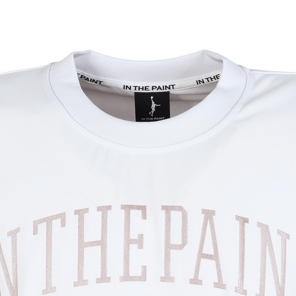 インザペイント（IN THE PAINT）（メンズ、レディース）バスケットボールウェア クワイエット ラグジュアリー Tシャツ ITP25412WHT