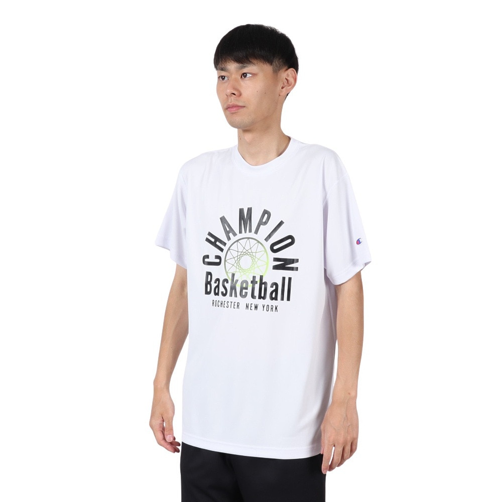チャンピオン（CHAMPION）（メンズ）バスケットボールウェア E-MOTION 半袖Tシャツ C3-CB326 010