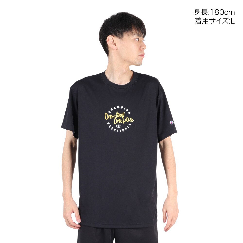 チャンピオン（CHAMPION）（メンズ）バスケットボールウェア 半袖 Tシャツ C3-CB327 090