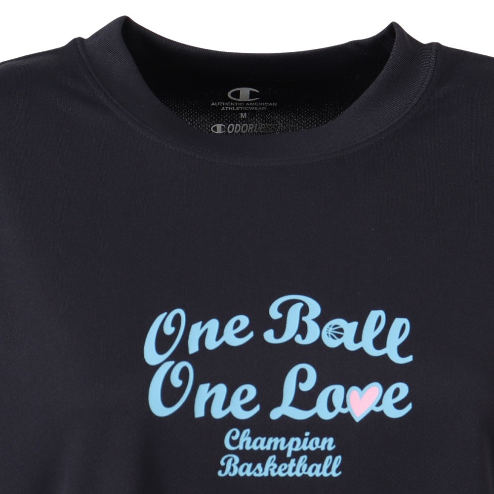 チャンピオン（CHAMPION）（レディース）バスケットボールウェア 半袖Tシャツ CW-CB327 090
