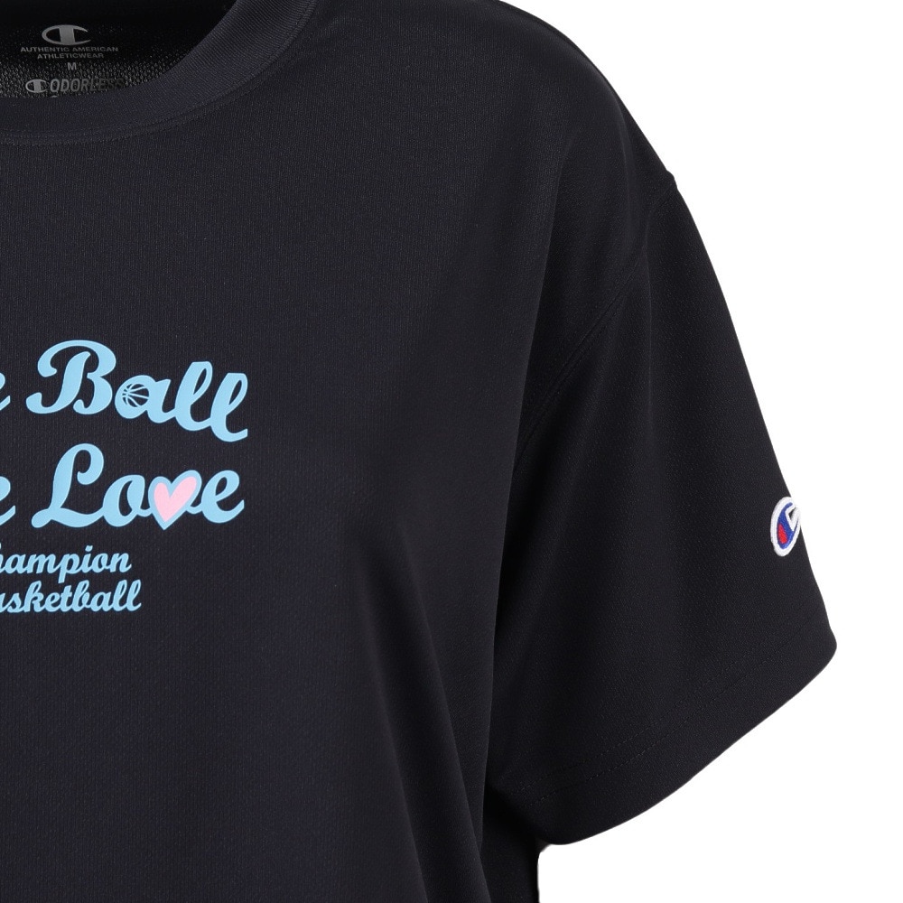 チャンピオン（CHAMPION）（レディース）バスケットボールウェア 半袖Tシャツ CW-CB327 090