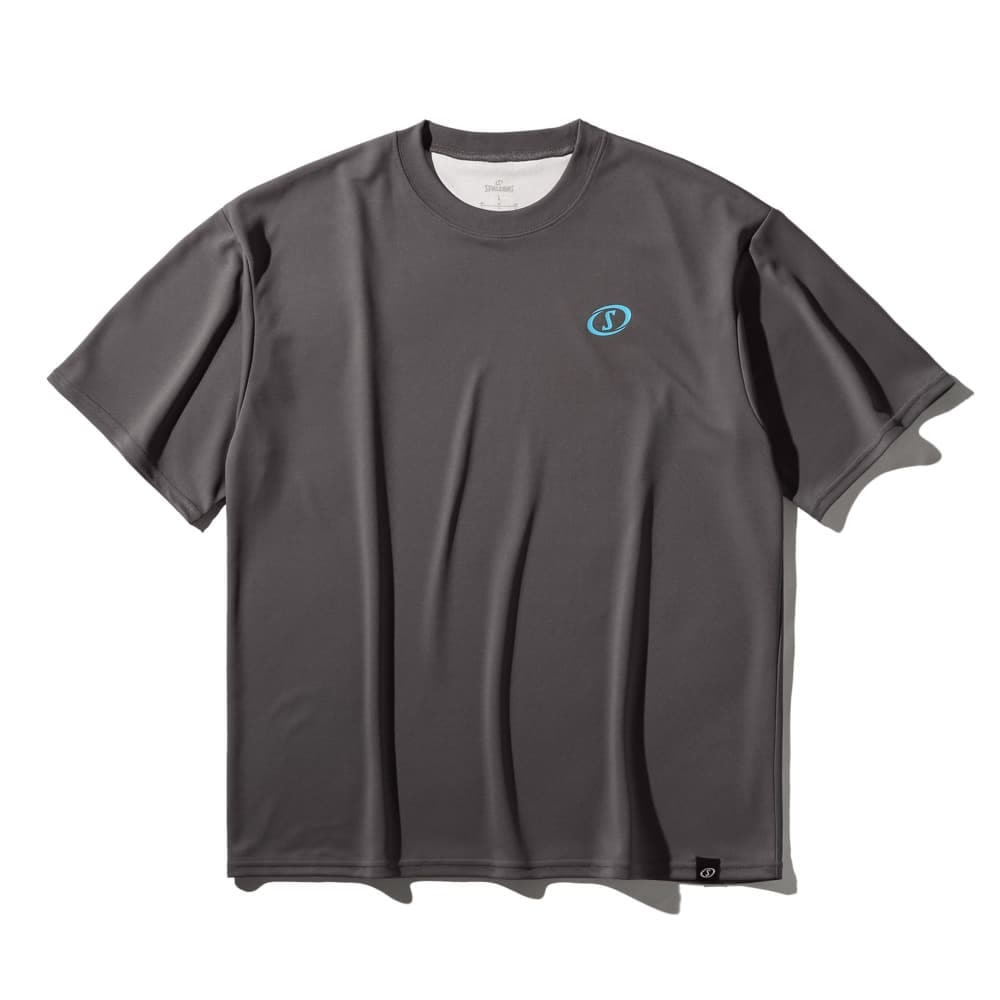 スポルディング（SPALDING）（メンズ、レディース）バスケットボールウェア Tシャツ グランジウォール SMT25120DU
