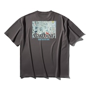 (メンズ、レディース)バスケットボールウェア Tシャツ グランジウォール SMT25120DU