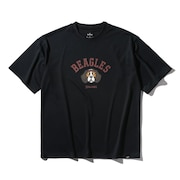 (メンズ、レディース)バスケットボールウェア Tシャツ ビーグルズ アーチロゴ SMT25127BK