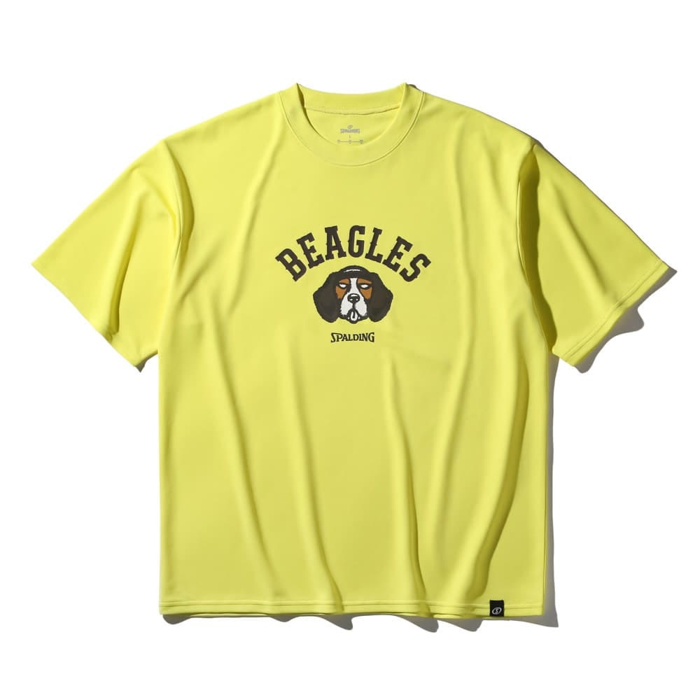 スポルディング（SPALDING）（メンズ、レディース）バスケットボールウェア Tシャツ ビーグルズ アーチロゴ SMT25127ML
