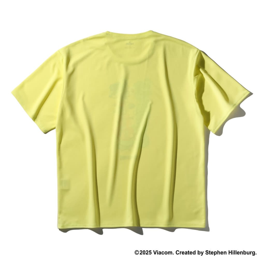 スポルディング（SPALDING）（メンズ、レディース）バスケットボールウェア Tシャツ スポンジ・ボブ キャラクターズ SMT25147SML