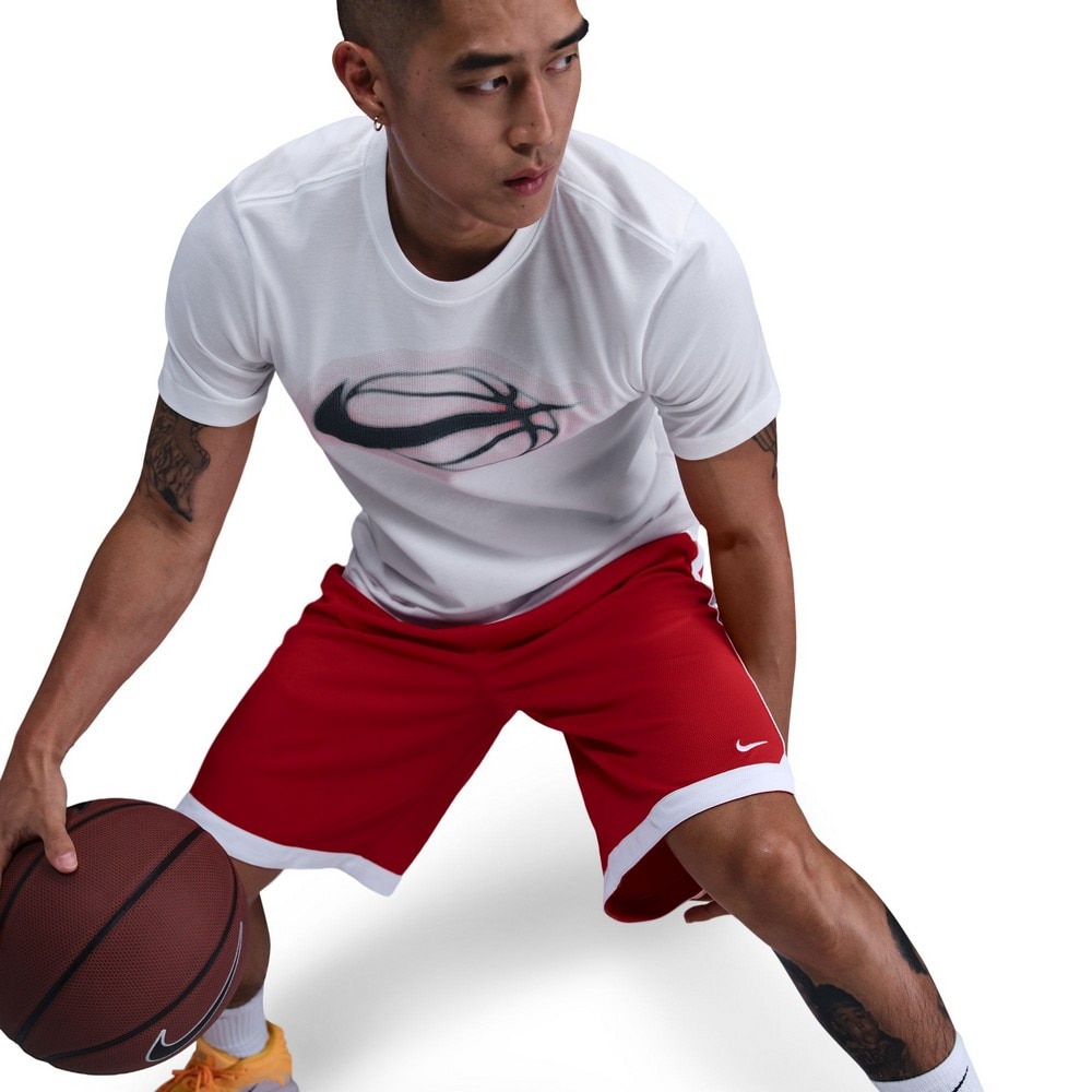 ナイキ（NIKE）（メンズ）バスケットボールウェア ドライフィット 半袖Tシャツ HV1773-100