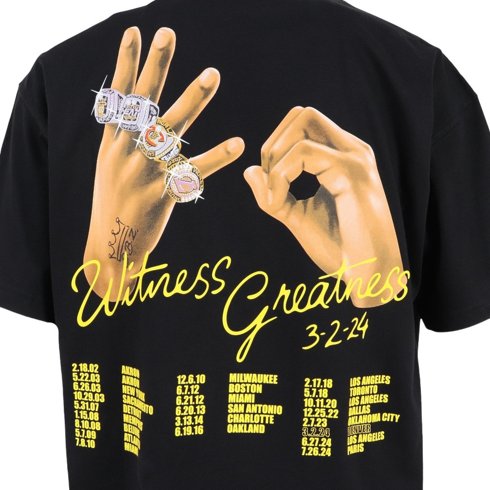 ナイキ（NIKE）（メンズ）バスケットボールウェア レブロン Uncharted マックス90 Tシャツ IH8537-045