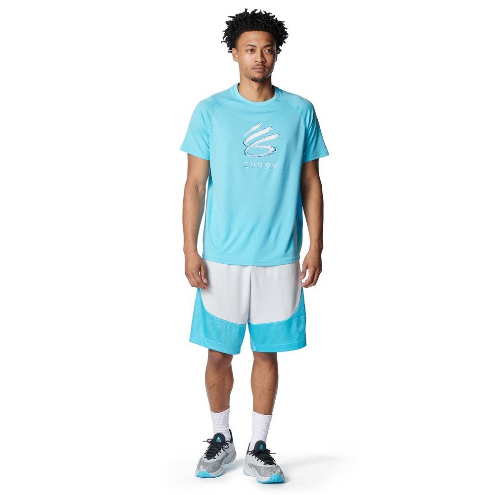 Under Armour ラガーシャツ 水色 白 12番 関東学院大学 アンダーアーマー（UNDER ARMOUR）（メンズ）バスケットボールウェア