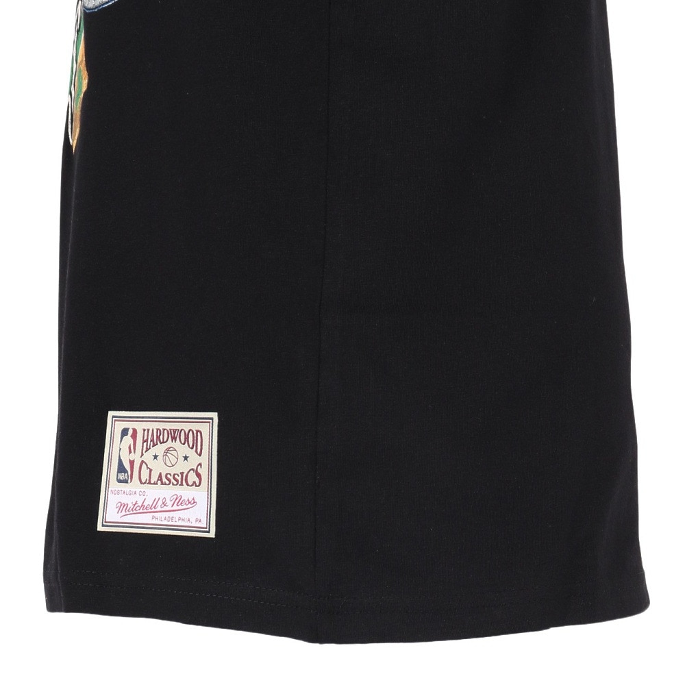 ミッチェルアンドネス（Mitchell&Ness）（メンズ）バスケットボールウェア ボストン・セルティックス Tシャツ TP10214-BCEBLCK