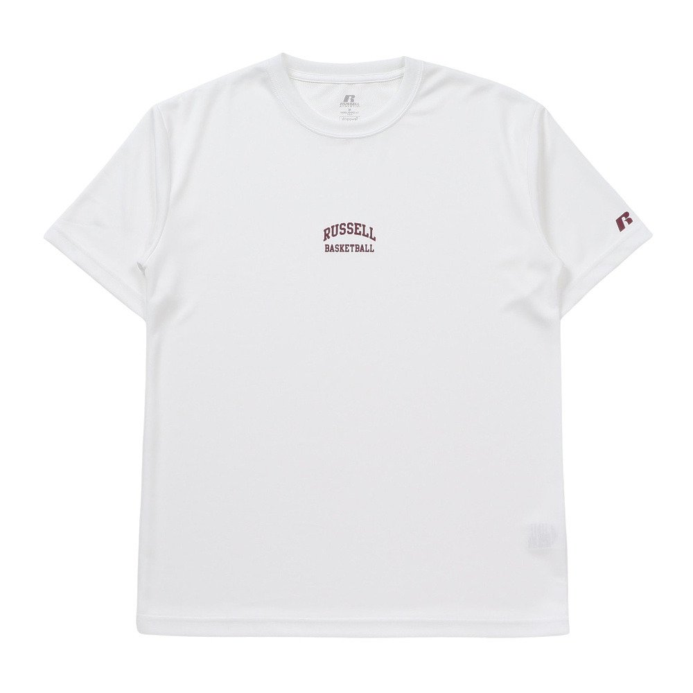 ラッセル（RUSSELL）（メンズ）バスケットボールウェア FRONT 半袖T