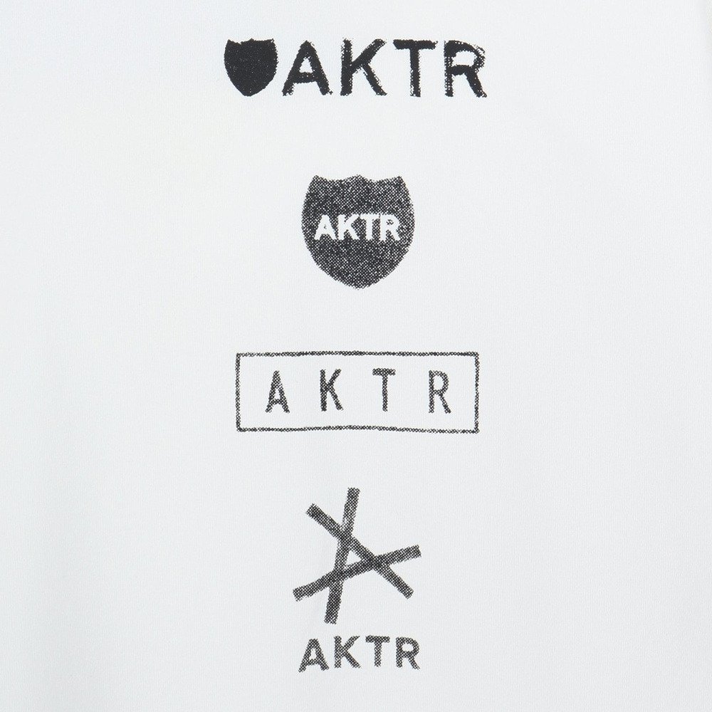 AKTR MEMORIAL SPORTS TEE 白黒セット アクター（AKTR）（メンズ、レディース）バスケットボールウェア