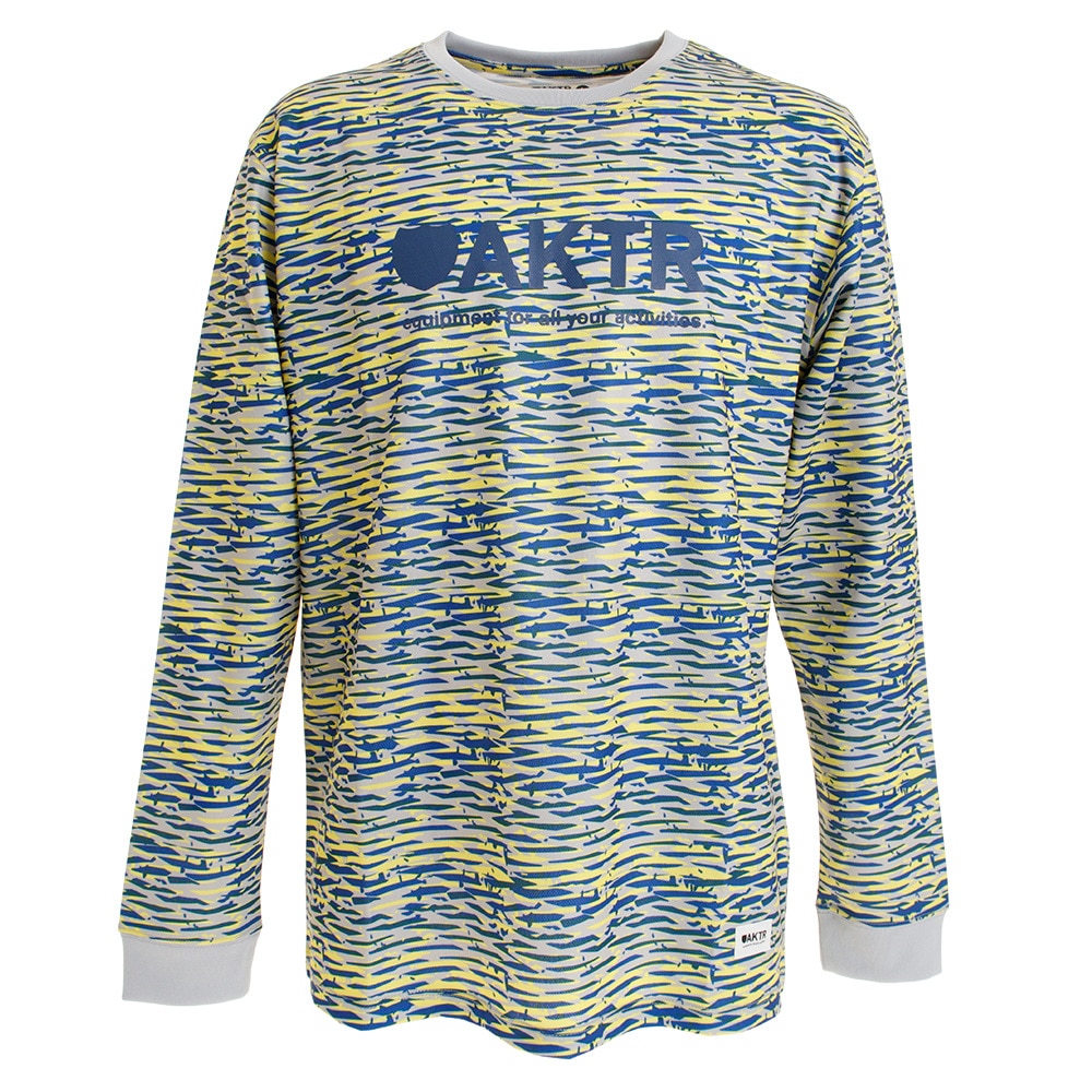 Tシャツ メンズ 長袖 SCRATCH CAMO スポーツ 219-020005 GYYL 【バスケットボール ウェア】
