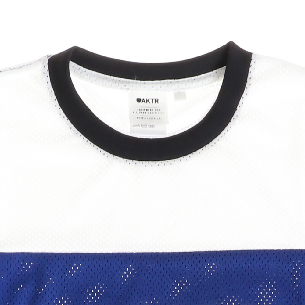 アクター（AKTR）（メンズ）メッシュ長袖Tシャツ 219-004005 BL