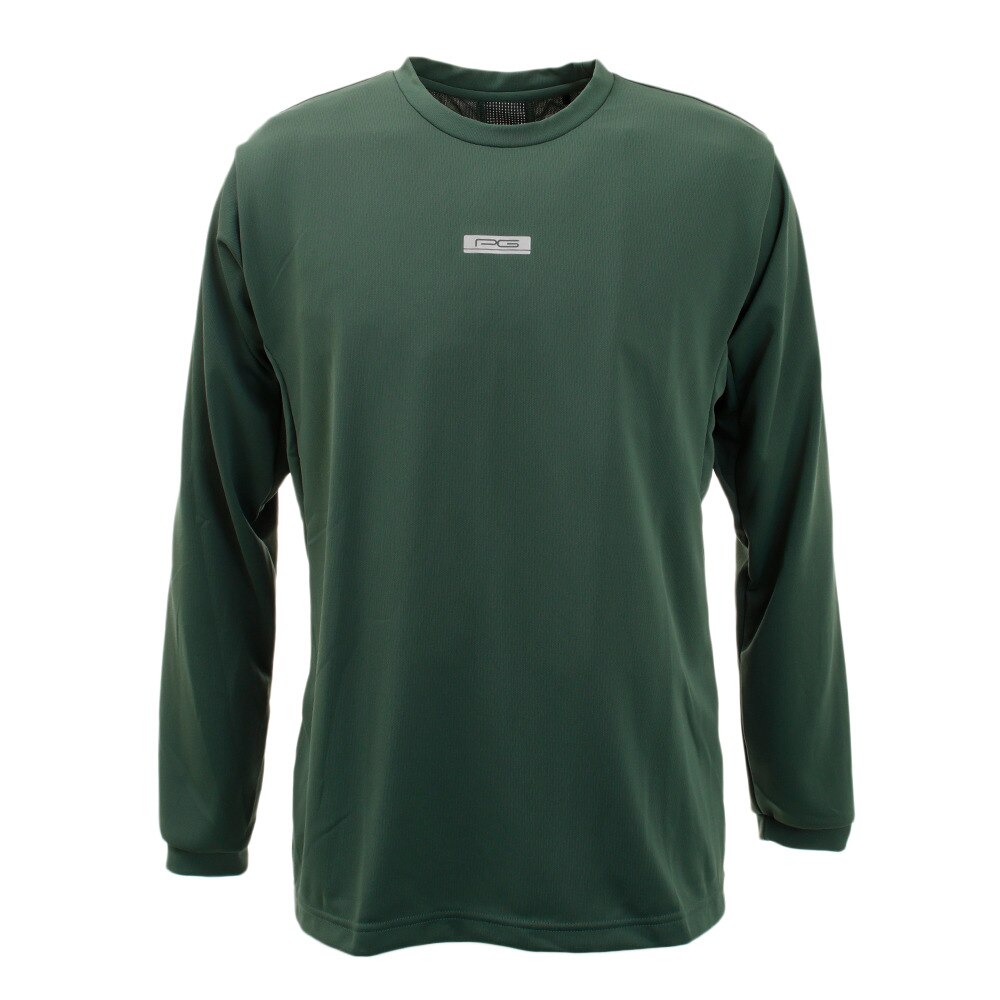 Ｔシャツ メンズ 長袖 ドライ 吸汗速乾 バスケシャツ 751PG9ES6603 GRN 【バスケットボール ウェア】