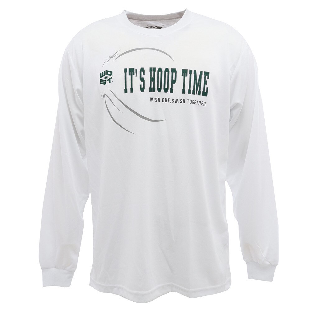  Ｔシャツ メンズ 長袖 ドライ 吸汗速乾 Its hoop time 751G9ES6633 【バスケットボール ウェア】