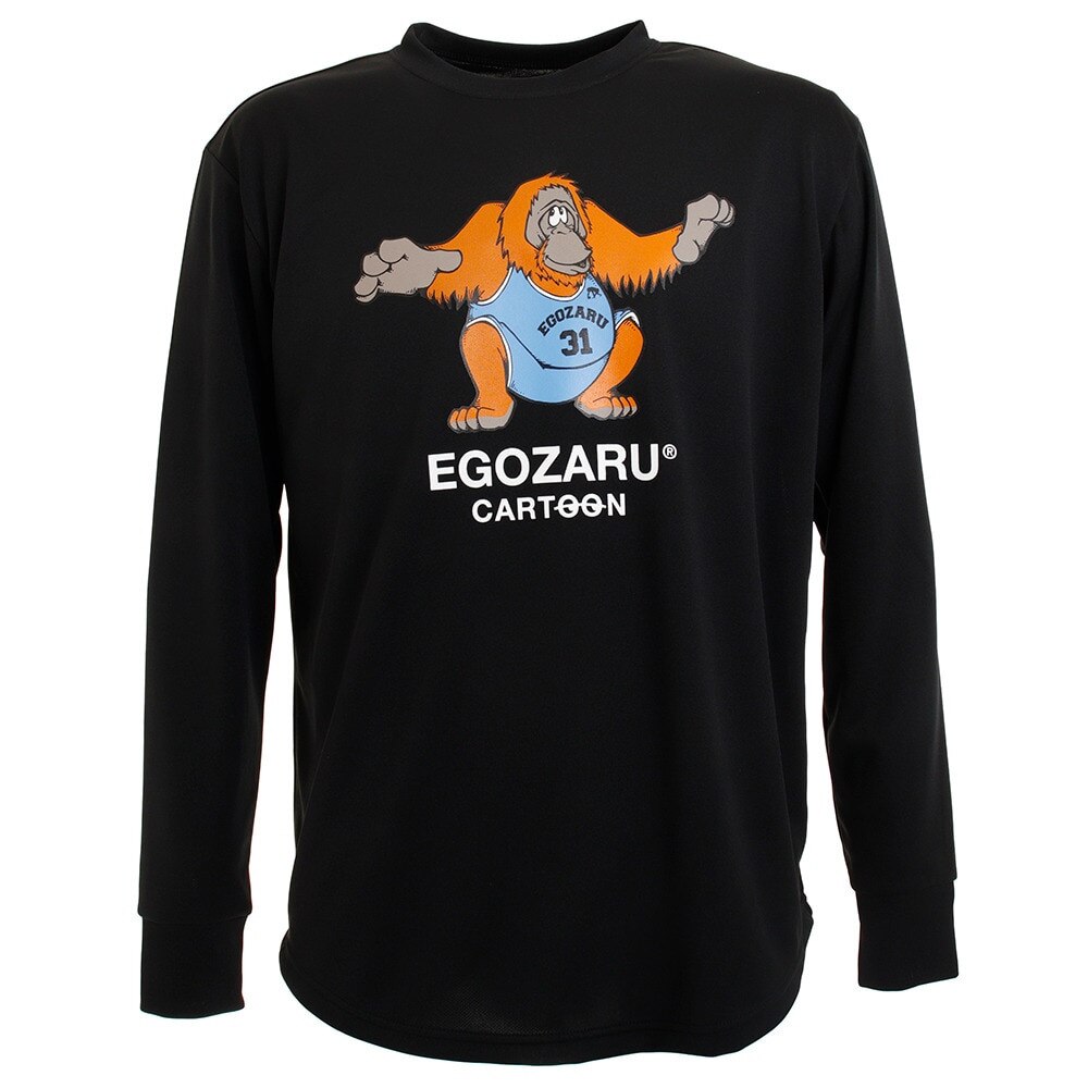  Ｔシャツ メンズ 長袖 ジョージ ロング EZCLT-1905-012 【バスケットボール ウェア】