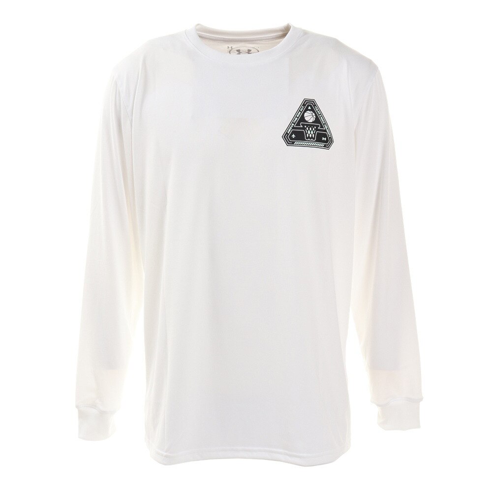  Ｔシャツ メンズ 長袖 テック デルタ ロゴ ロングスリーブシャツ 1358881 【バスケットボール ウェア】