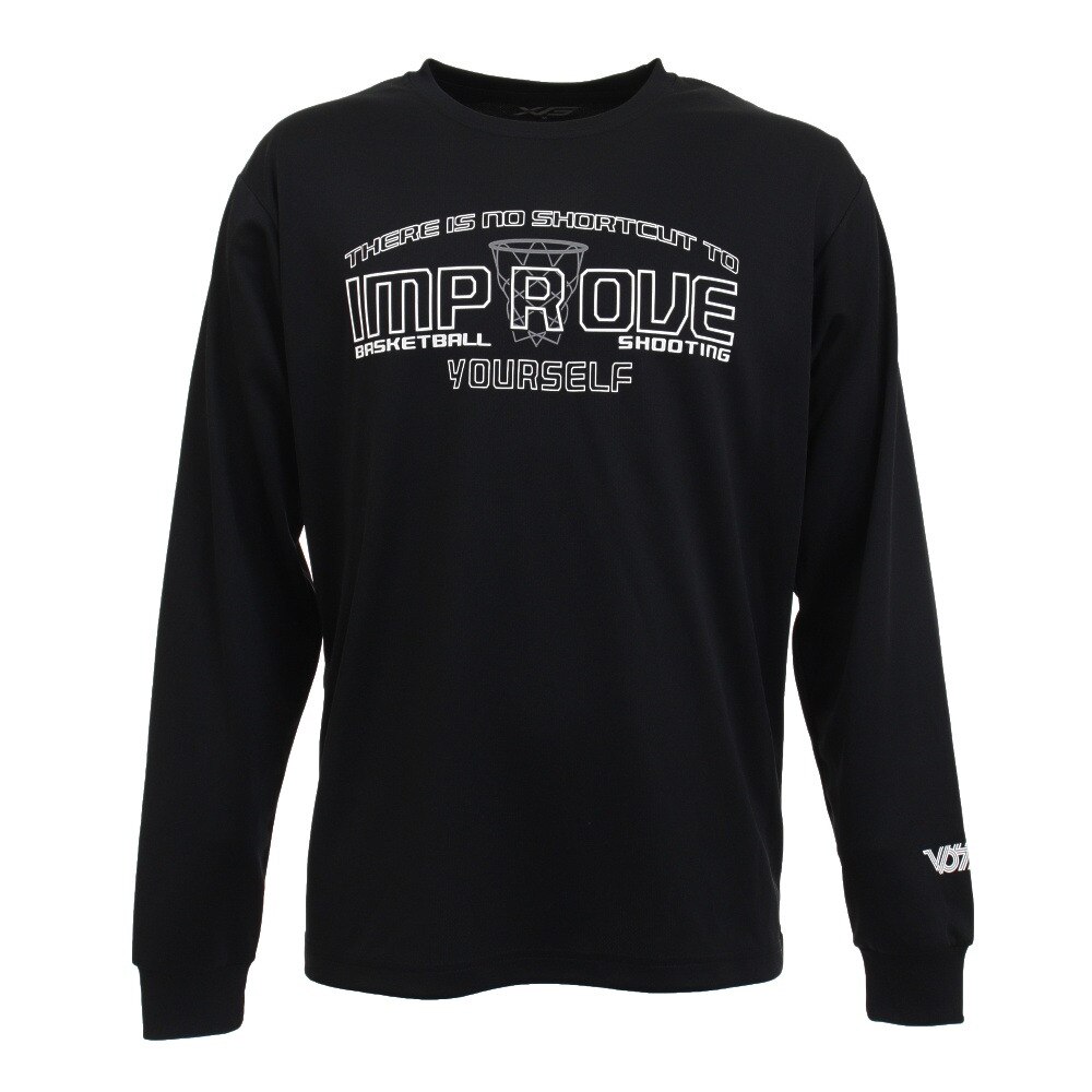  ドライプラス 長袖Tシャツ 751G0CD1633 BLK