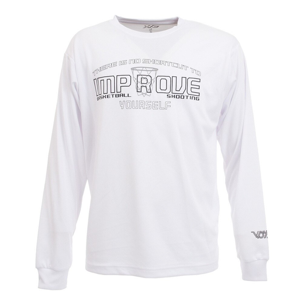  ドライプラス 長袖Tシャツ 751G0CD1633 WHT