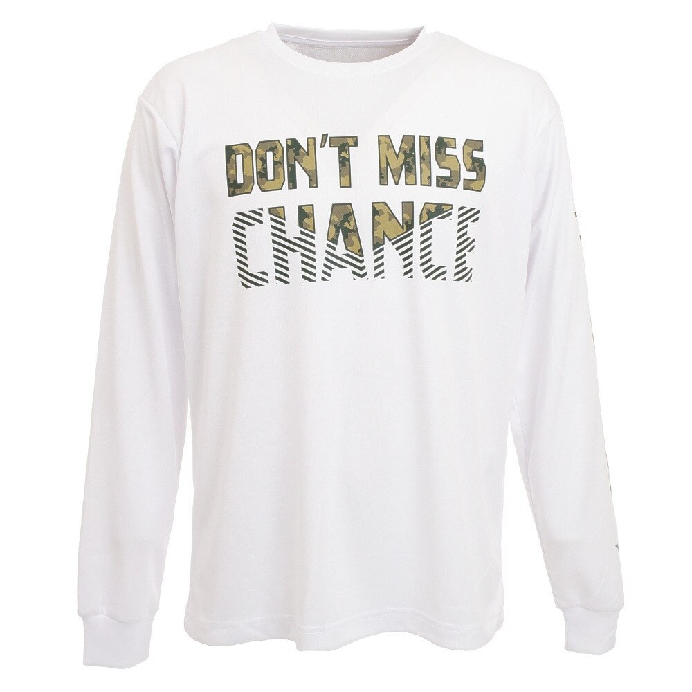  ドライプラス メッセージTシャツ 751G0CD1634 WHT