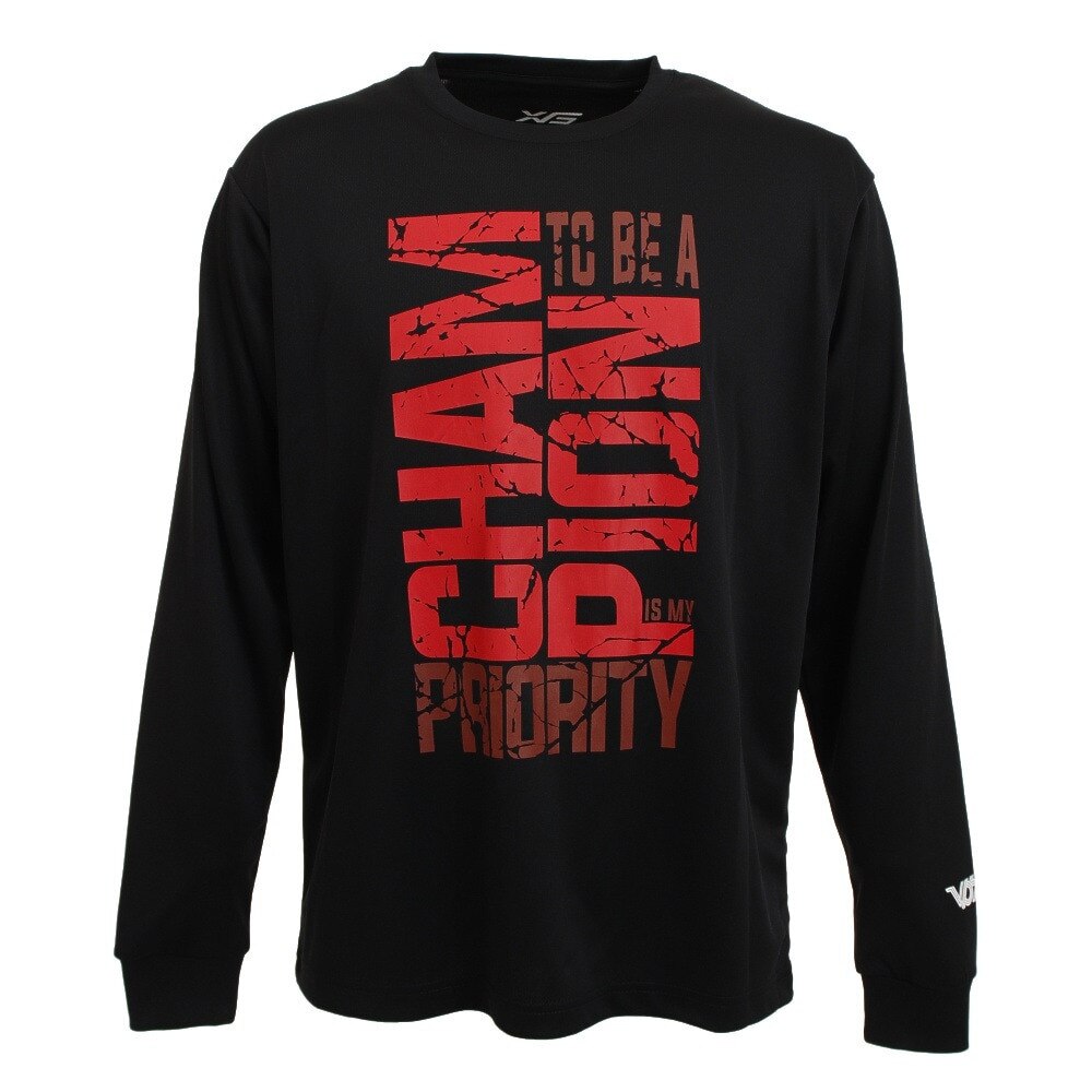  ドライプラス メッセージTシャツ 751G0CD1636 BLK