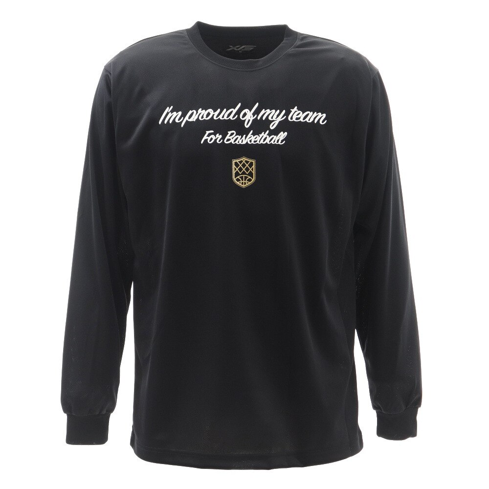  ドライプラス Im proud of my 長袖Tシャツ 751G0ES1619 BLK