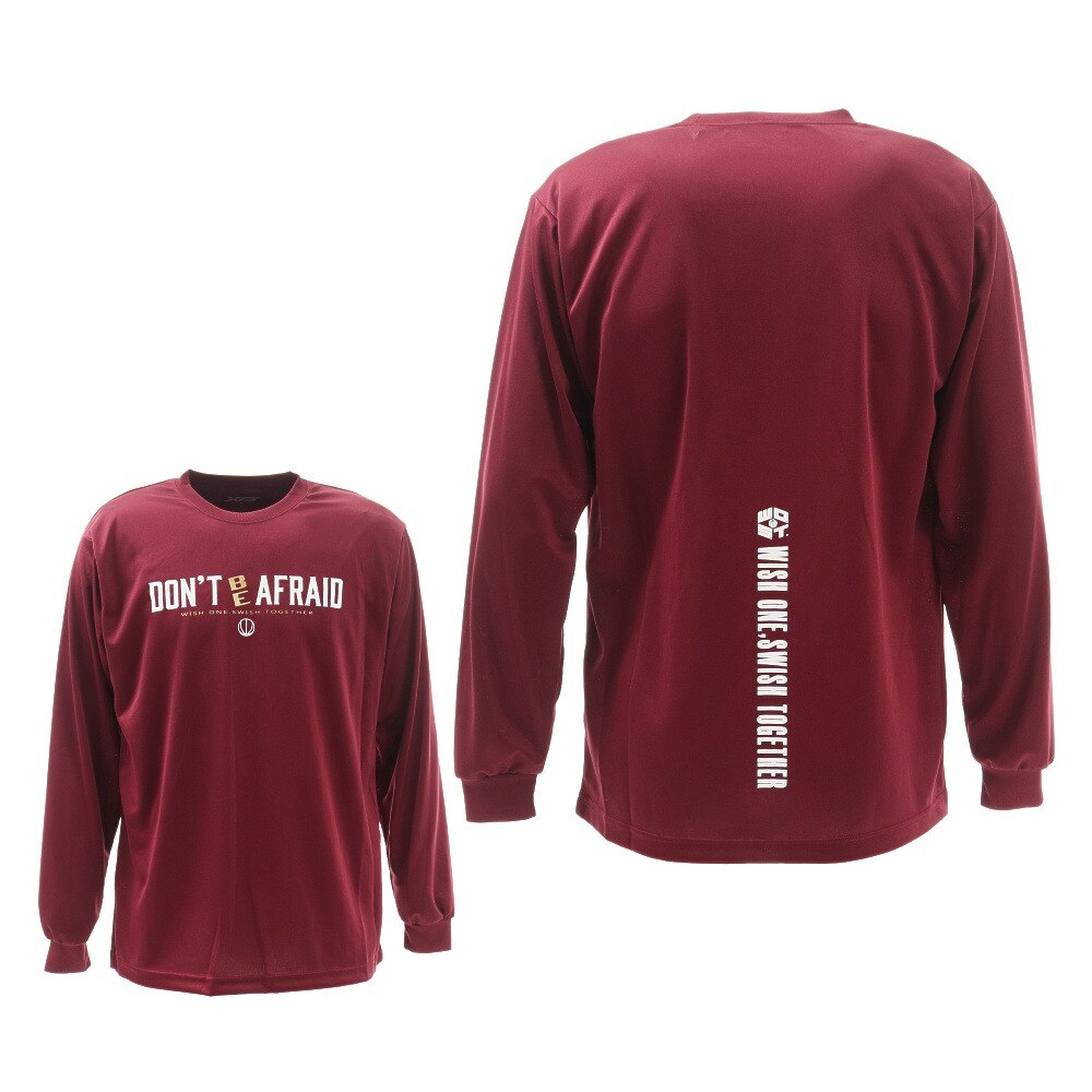  ドライプラス Dont be afraid 長袖Tシャツ 751G0ES1626 WIN